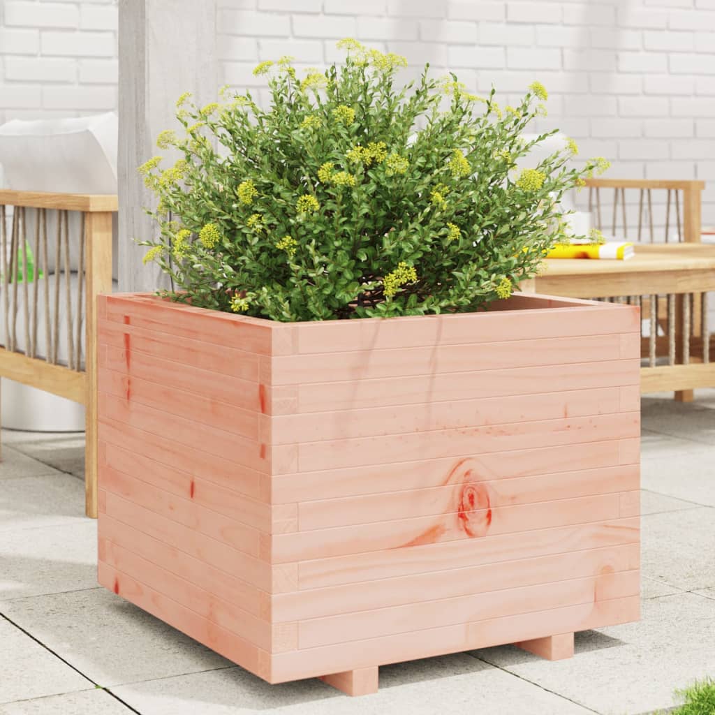 VIDAXL -Planungsbox 60x60x49.5 cm Solid Douglashout