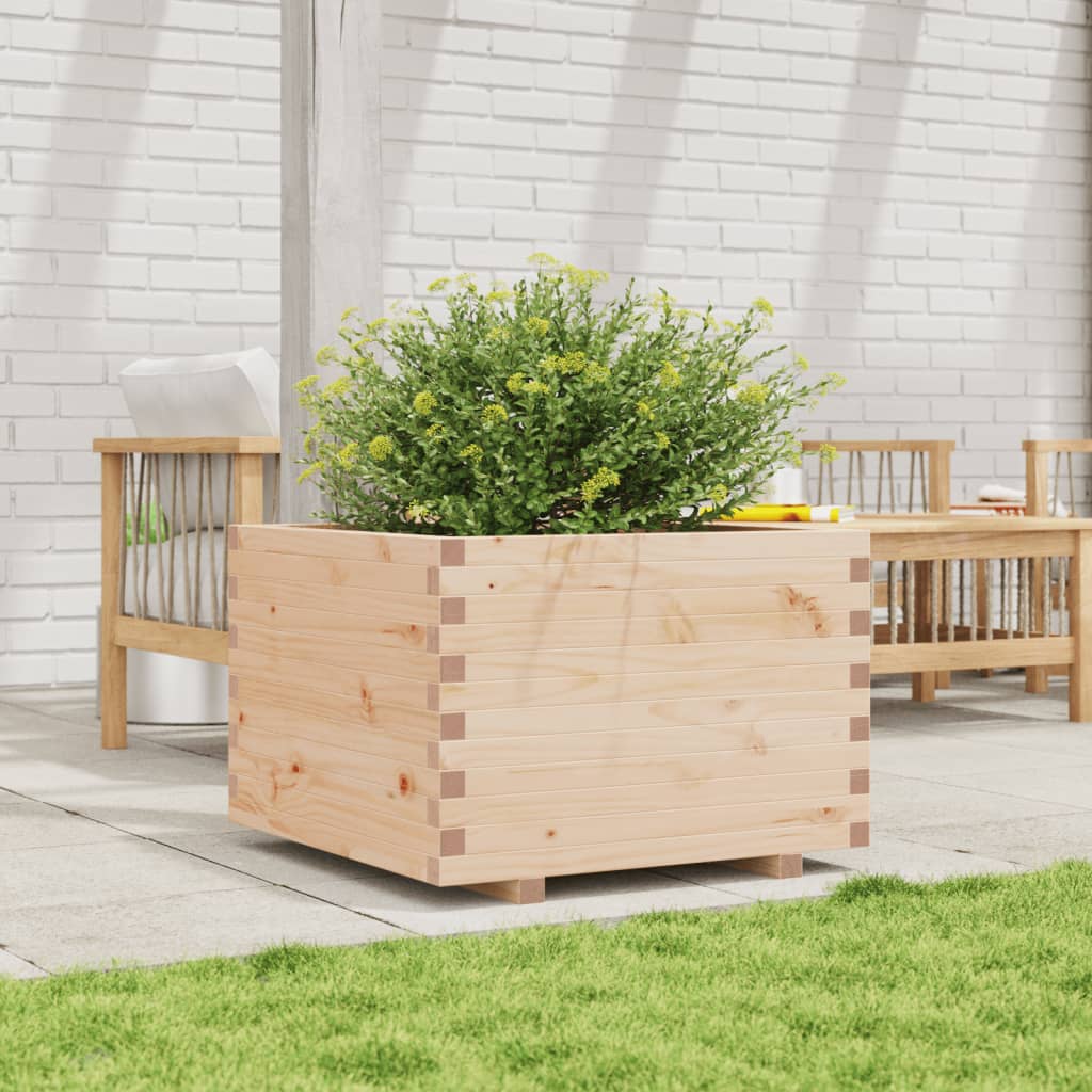 VIDAXL -Planungsbox 70x70x49.5 cm Festkiefer