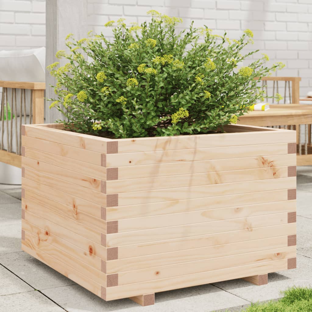 VIDAXL -Planungsbox 70x70x49.5 cm Festkiefer