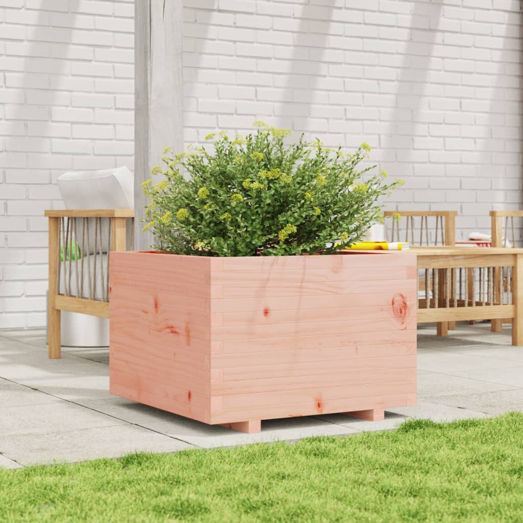 VIDAXL -Planungsbox 70x70x49.5 cm Solid Douglashout
