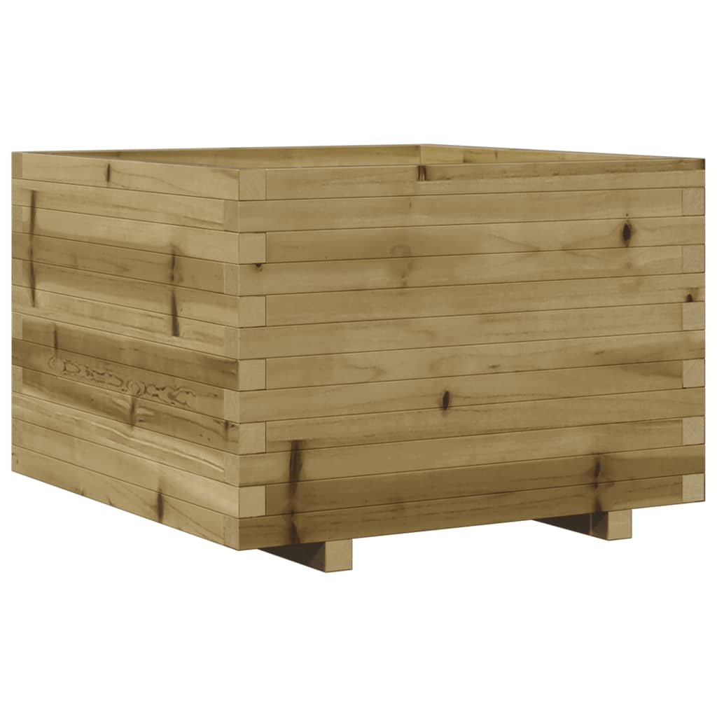 VIDAXL -Planungsbox 70x70x49.5 cm imprägnierte Kiefer