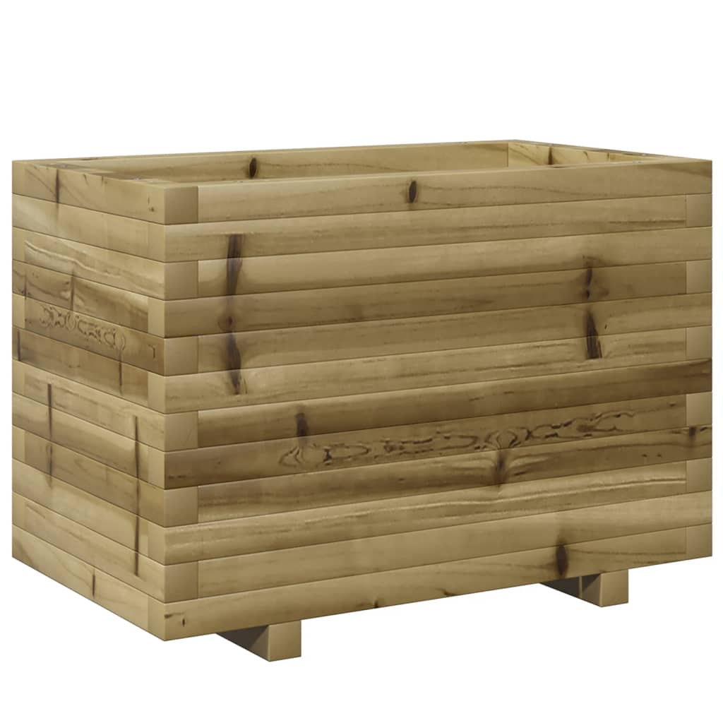 VIDAXL -Pflanzer Big 70x40x49.5 cm imprägniertes Kiefernholz