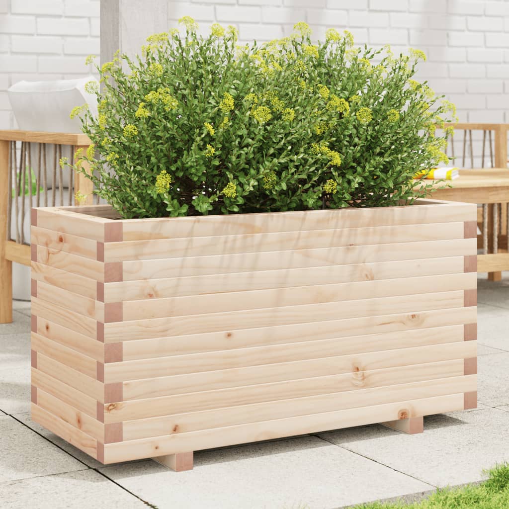 VIDAXL -Planungsbox 90x40x49.5 cm Festkiefer