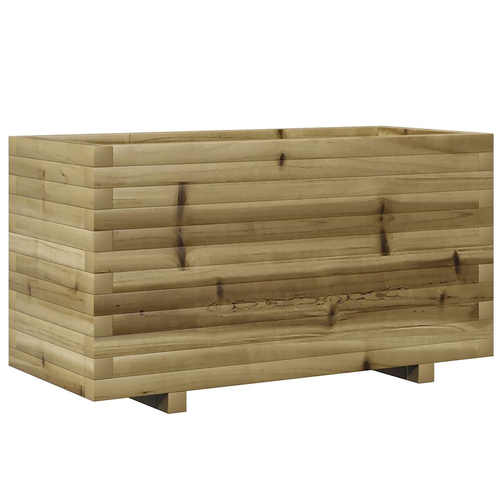 VIDAXL -Planungsbox 90x40x49.5 cm imprägniertes Kiefernholz
