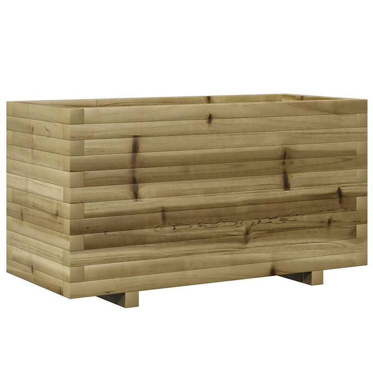VIDAXL -Planungsbox 90x40x49.5 cm imprägniertes Kiefernholz