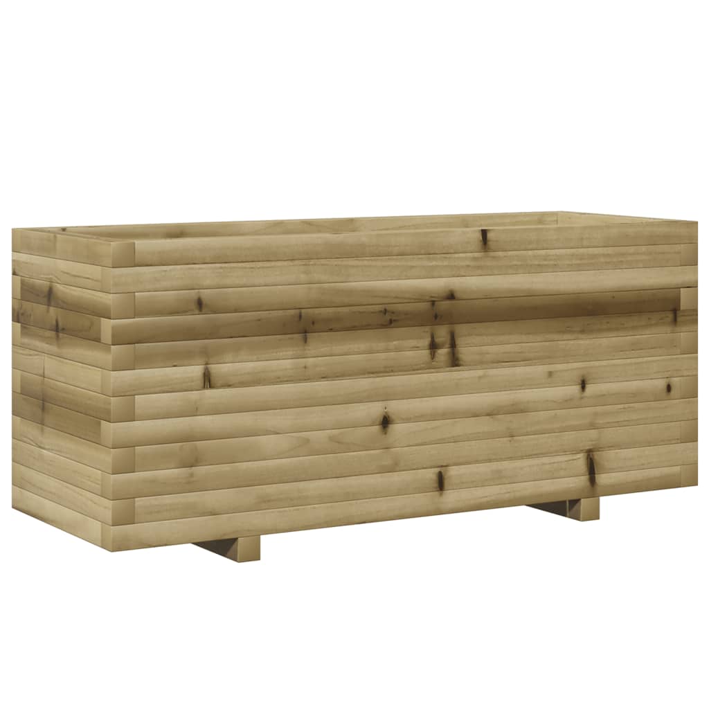 VIDAXL -Planungsbox 110x40x49.5 cm imprägnierte Kiefer