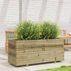 VIDAXL -Planungsbox 110x40x49.5 cm imprägnierte Kiefer