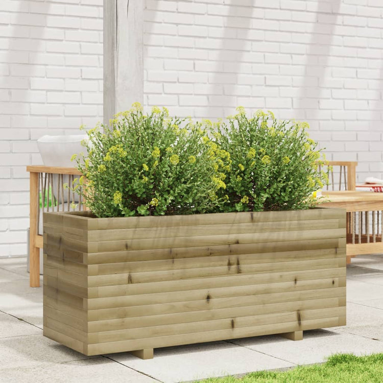Vidaxx Pflanzgefäß 110x40x49,5 cm imprägniertes Kiefernholz