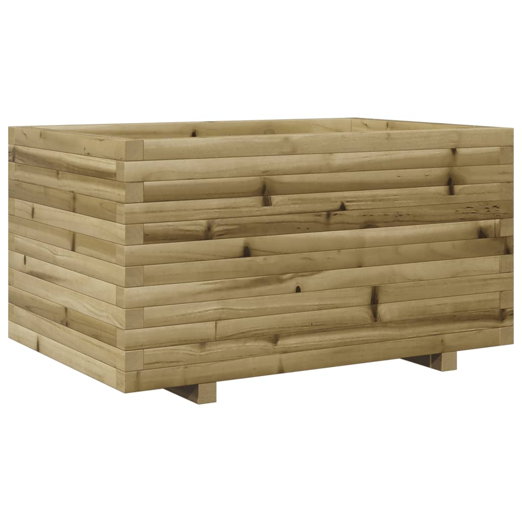 VIDAXL -Planungsbox 90x60x49.5 cm imprägniertes Kiefernholz