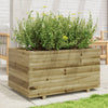 VIDAXL -Planungsbox 90x60x49.5 cm imprägniertes Kiefernholz
