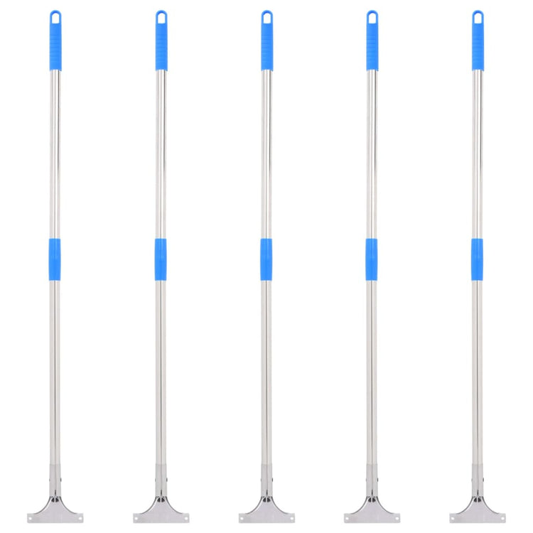 Vidaxl Bodenwischer Griffe 5 ST 119,5 cm Stahl und Kunststoff