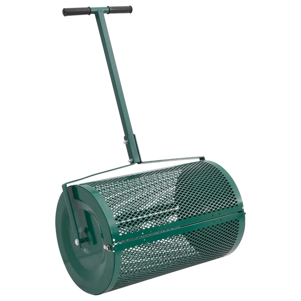 Vidaxx Kompoststreuer 75l ø40x60 cm Stahl grün