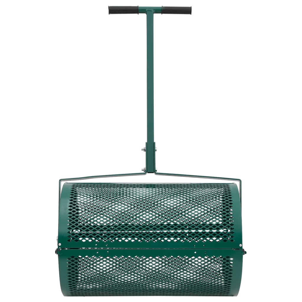 Vidaxx Kompoststreuer 75l ø40x60 cm Stahl grün