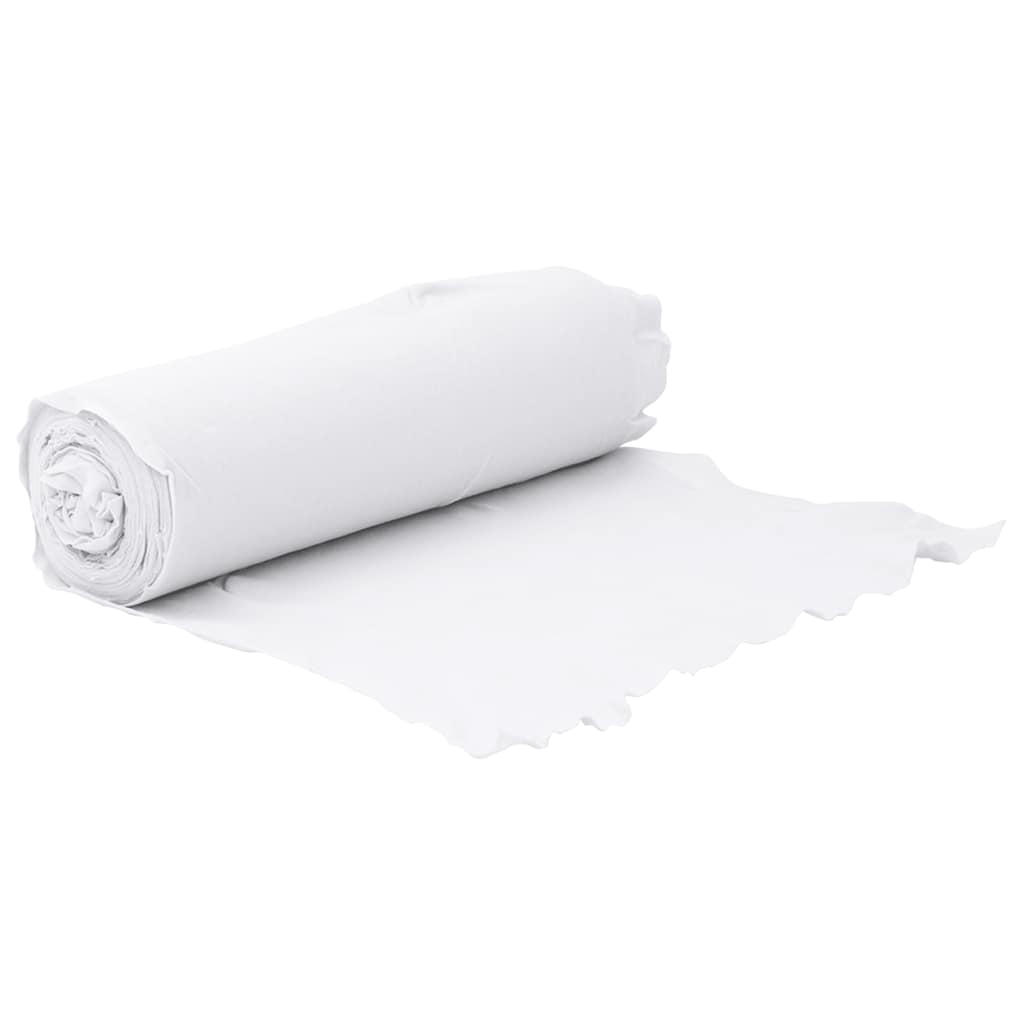 Vidaxl Geotextilmembran 1x150 m Polyesterfaser weiß