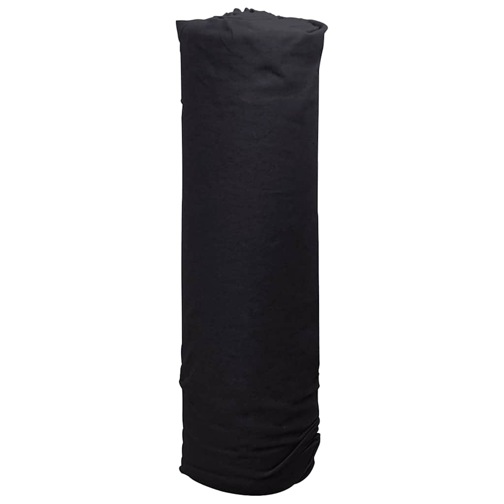 Vidaxl Geotextilmembran 1x10 m Polyesterfaser schwarz