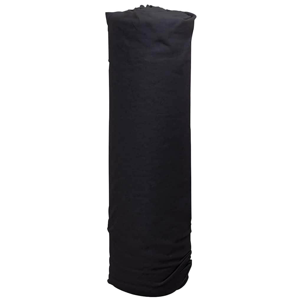 Vidaxl Geotextilmembran 1x50 m Polyesterfaser schwarz