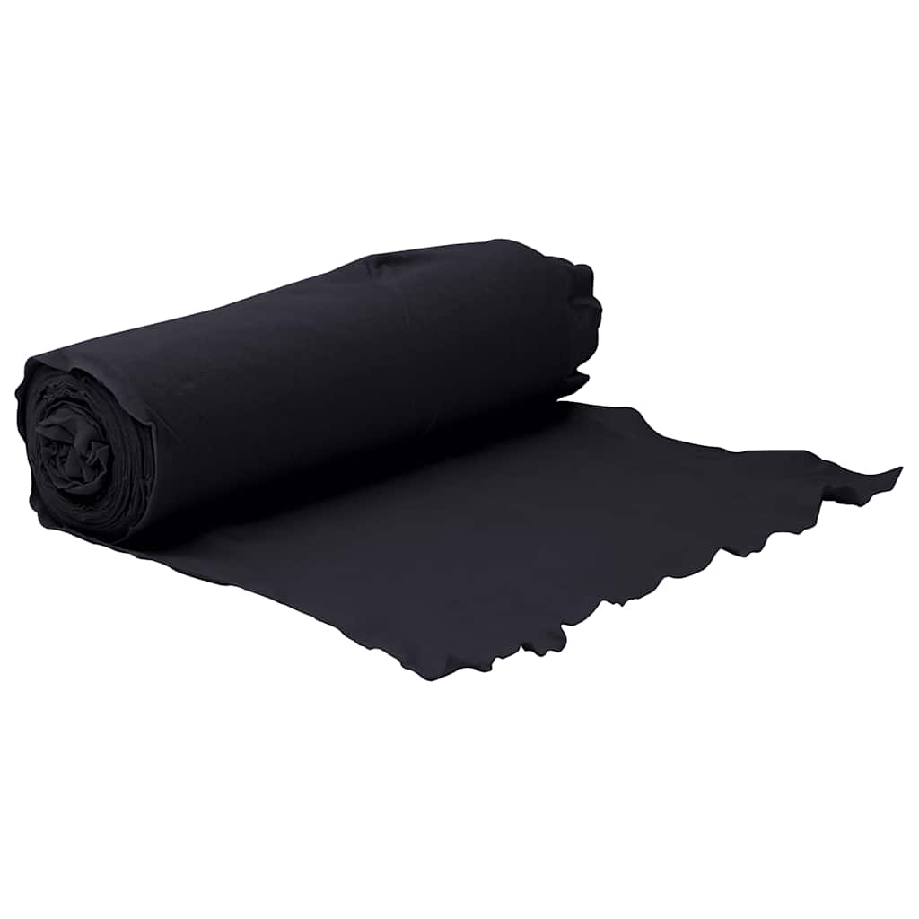 Vidaxl Geotextilmembran 1x150 M Polyesterfaser Schwarz