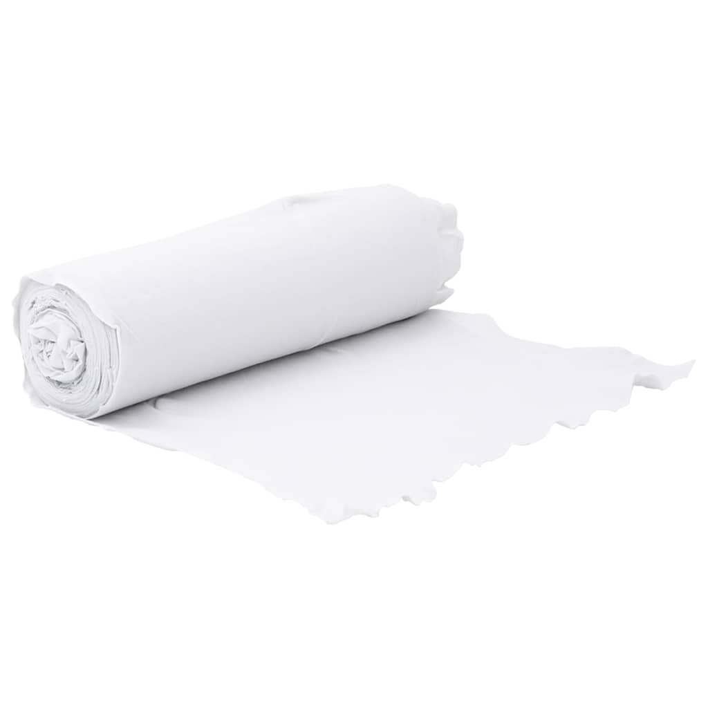 Vidaxl Geotextilmembran 1x150 m Polyesterfaser weiß