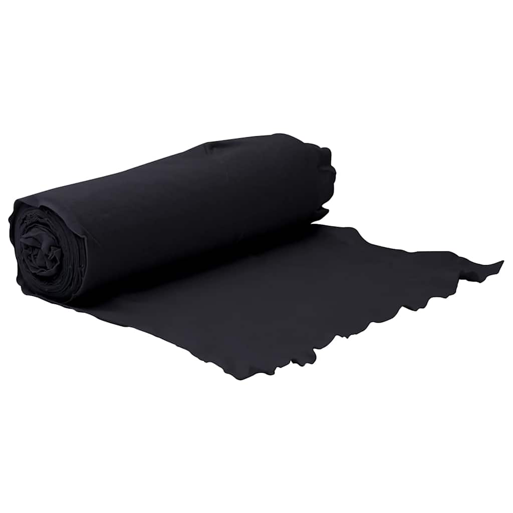 Vidaxl Geotextilmembran 1x50 m Polyesterfaser schwarz