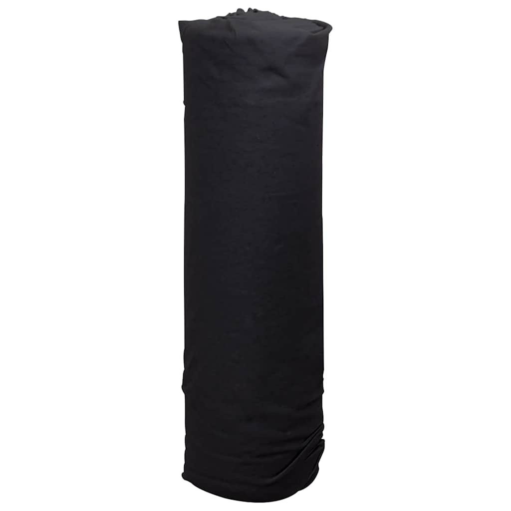 Vidaxl Geotextilmembran 1x50 m Polyesterfaser schwarz