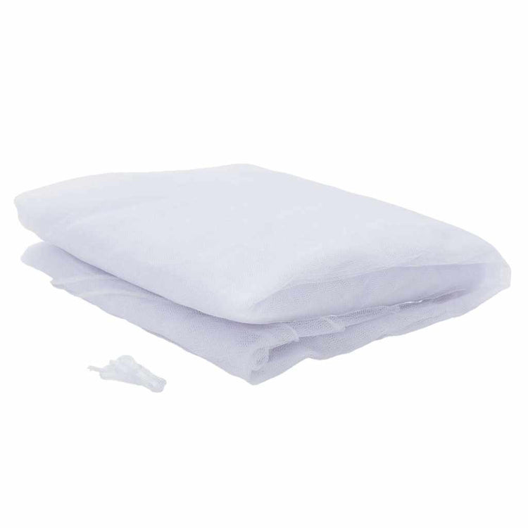 Vidaxl Moskitonetz für innerhalb und außerhalb von 156 mesh 300x300x250 cm Weiß
