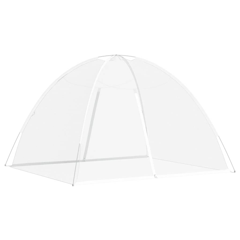 Vidaxl Mosquitonetz mit Türen Mongolien 220 mesh 200x180x135 cm Weiß