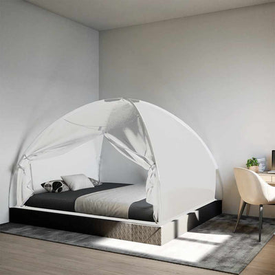 Vidaxl Mosquitonetz mit Türen Mongolien 220 mesh 200x180x135 cm Weiß
