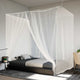 Vidaxl Hanging Mosquiton Net 156 Mesh 220x100x150 cm Weiß