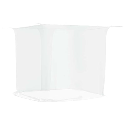 Vidaxl Hanging Mosquiton Net 156 Mesh 220x120x150 cm Weiß