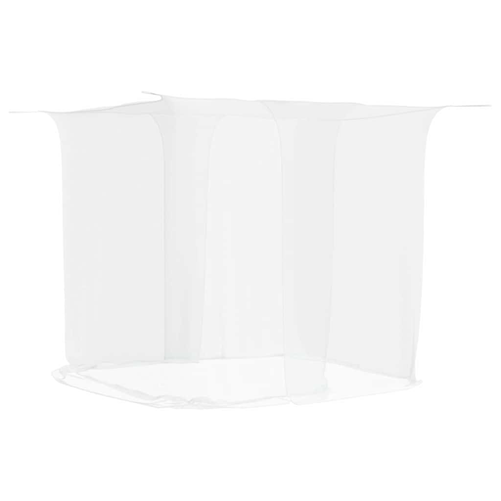 Vidaxl Hanging Mosquiton Net 156 Mesh 220x200x210 cm Weiß