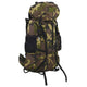 Vidaxl Walking Rucksack 60 l Tarnung Oxford Fabric Green