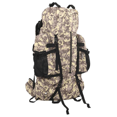 Vidaxl Walking Rucksack 60 l Tarn Oxford Fabric Camelbruin