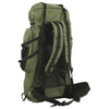Vidaxl Walking Rucksack 60 l Oxford Fabric Army Green