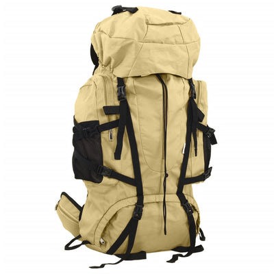 Vidaxl Walking Rucksack 80 l Oxford Stoff Kakikentig