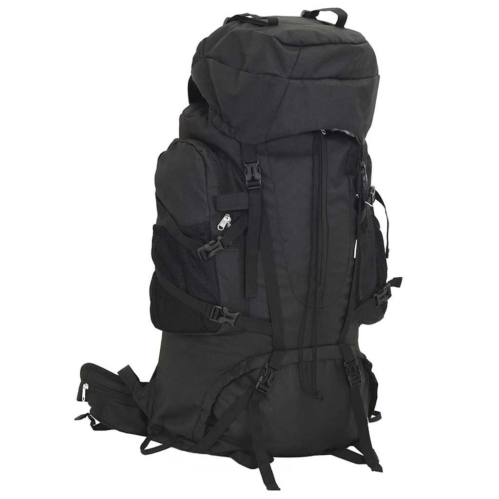 Vidaxl Walking Rucksack 100 l Oxford Stoff schwarz