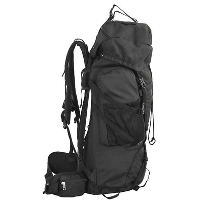Vidaxl Walking Rucksack 100 l Oxford Stoff schwarz