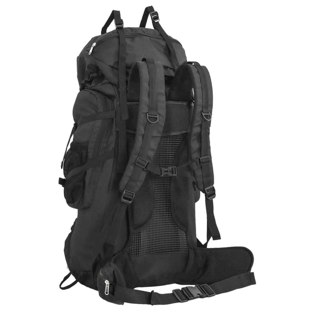 Vidaxl Walking Rucksack 100 l Oxford Stoff schwarz