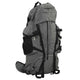 Vidaxl Walking Rucksack 100 l Oxford Stoff grau