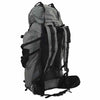 Vidaxl Walking Rucksack 100 l Oxford Stoff grau
