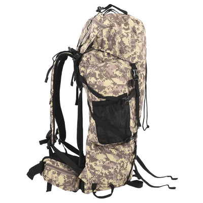 Vidaxl Walking Rucksack 100 l Tarn Oxford Fabric Camelbruin