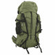 Vidaxl Walking Rucksack 100 l Oxford Fabric Army Green