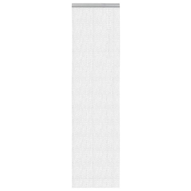 VIDAXL -Fliegenvorhangketten 56x186 cm Aluminium