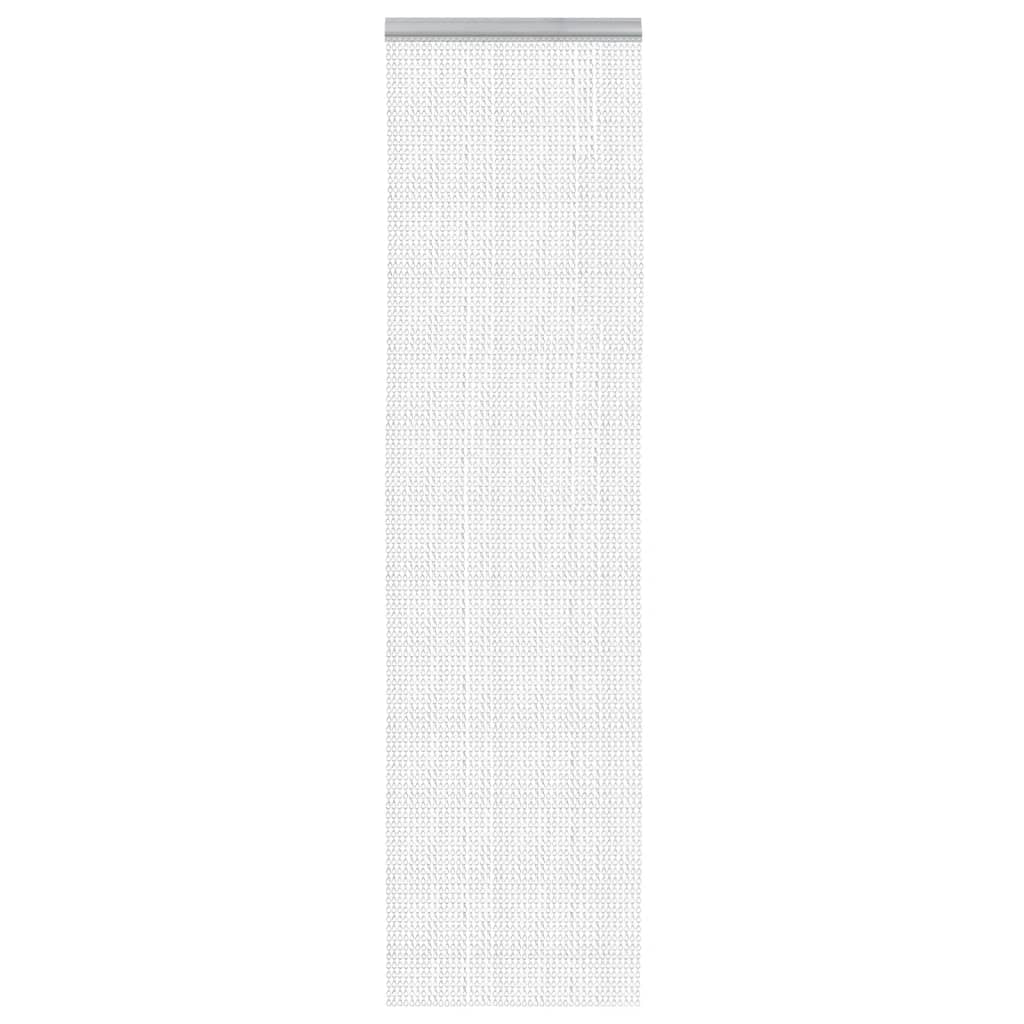 VIDAXL -Fliegenvorhangketten 56x202 cm Aluminium