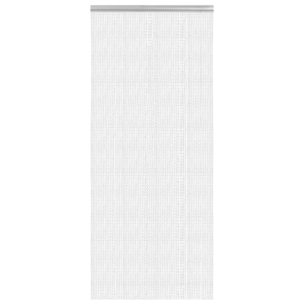 Vidaxl -Fliegenvorhangketten 90x200 cm Aluminium