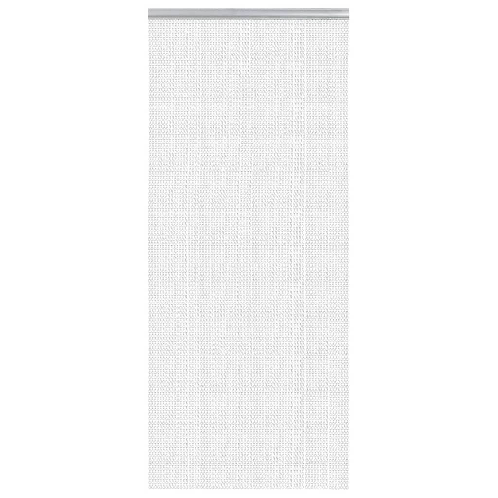 Vidaxl -Fliegenvorhangketten 90x212 cm Aluminium