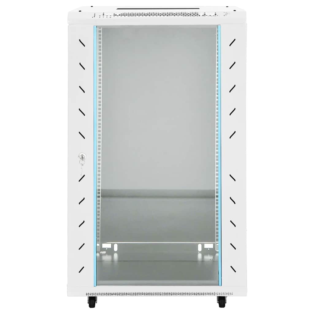 Vidaxxl Netzwerkschrank mit Drehrädern 18h 19 ip20 60x60x100 cm