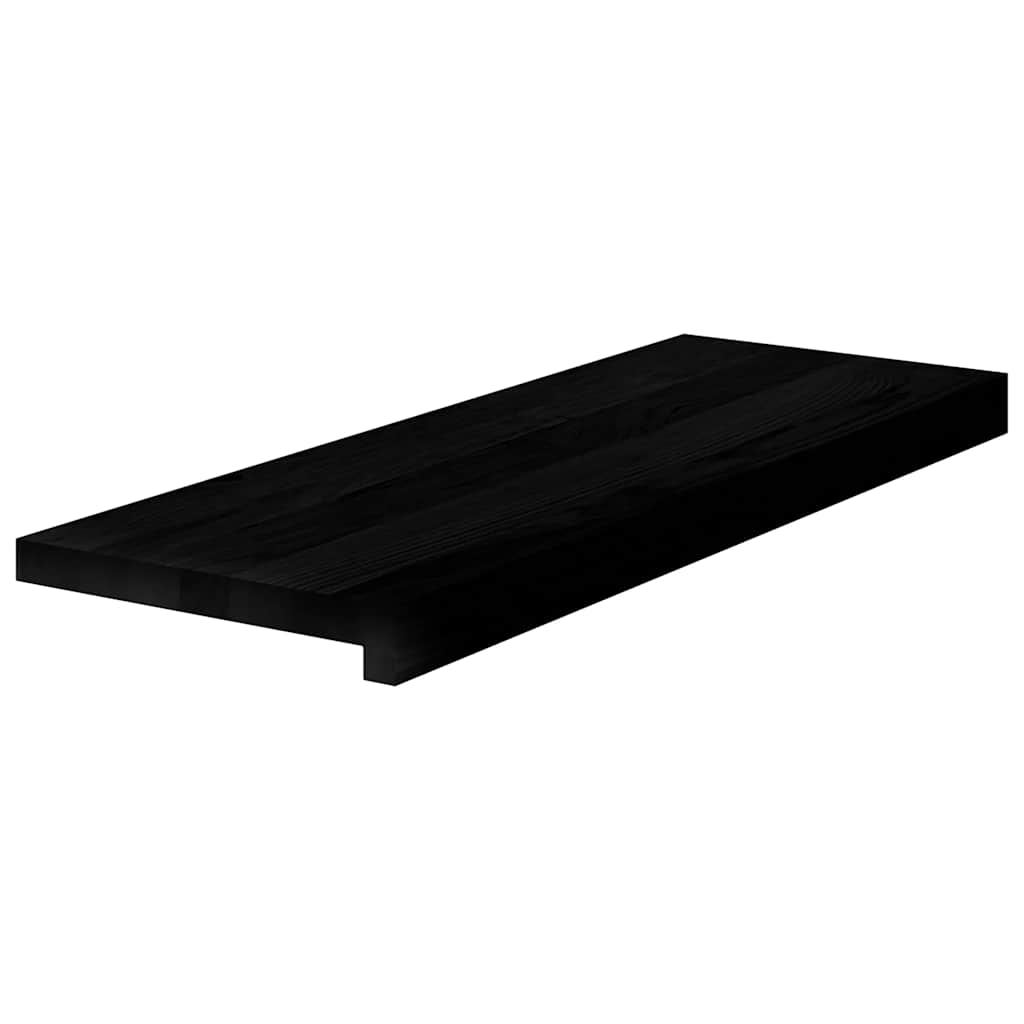Vidaxx Treppenstufen 8 Stk. 70x25x2 cm massive Eiche dunkelbraun