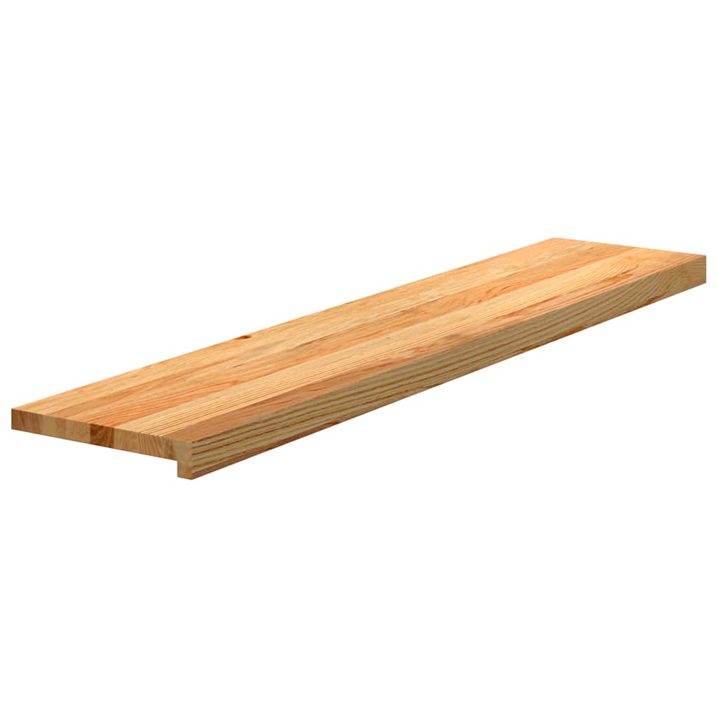 VIDAXL -Schritte 2 ST 120x25x2 cm Festbraun hellbraun
