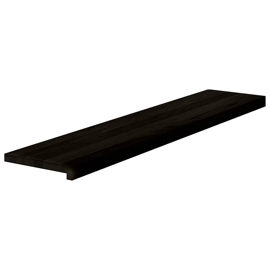 Vidaxl Schritte 2 ST 120x30x2 cm feste Eiche dunkelbraun