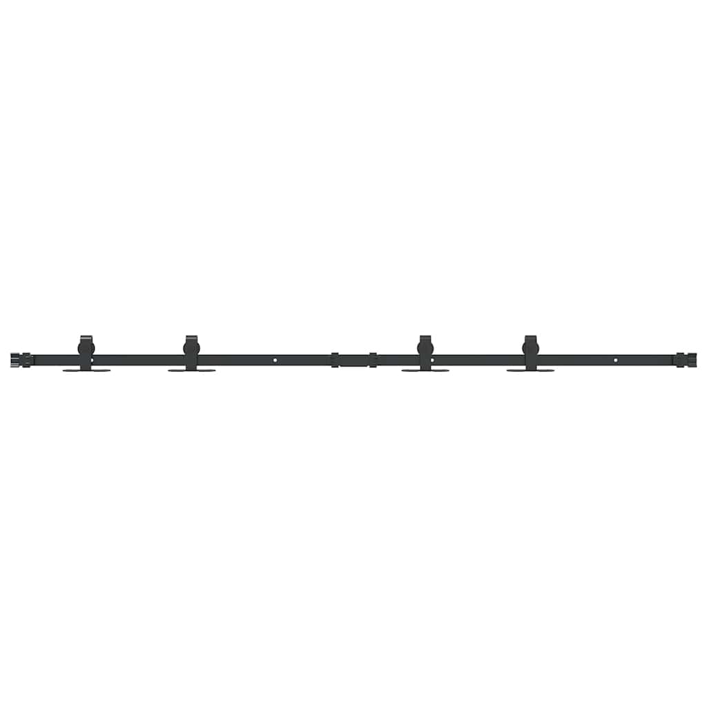VIDAXL -Federung für Schiebetür 152 cm Kohlenstoffstahl